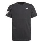 adidas Tennis-Tshirt Club 3-Streifen #22 schwarz Jungen